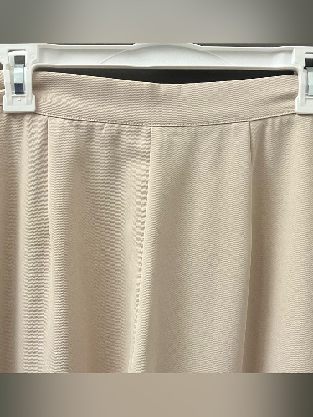 SHEIN Neutral Cream A-Line Skirt